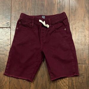 GAP Kids Burgundy Shorts